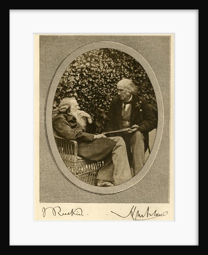Portrait of Henry Wentworth Acland and John Ruskin by Unknown