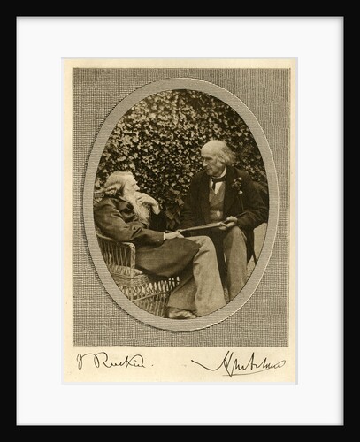Portrait of Henry Wentworth Acland and John Ruskin by unknown
