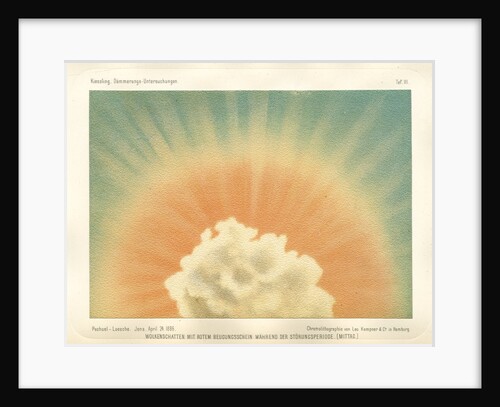 Cloud shadow, noon by Leo Krauss and Company