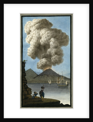 Eruption of Mount Vesuvius by Pietro Fabris
