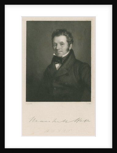Portrait of Marshall Hall (1790-1857) by J Holl