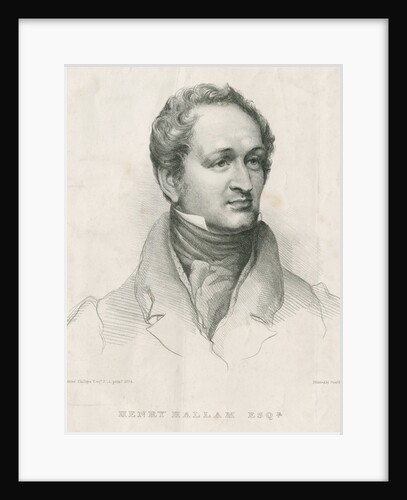 Portrait of Henry Hallam (1777-1859) by Graf & Soret