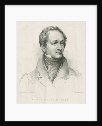 Portrait of Henry Hallam (1777-1859) by Graf & Soret