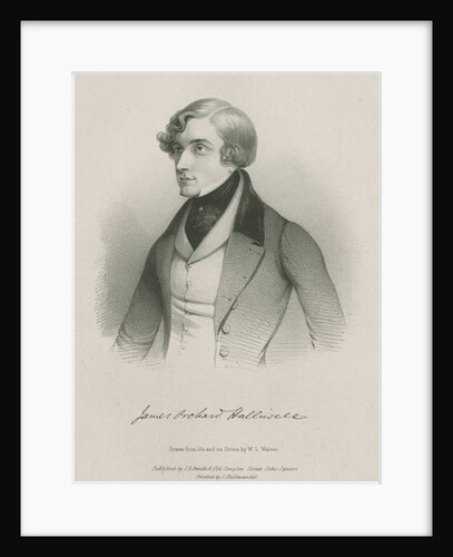 Portrait of James Orchard Halliwell Phillipps (1820-1889) by W L Walton