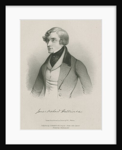 Portrait of James Orchard Halliwell Phillipps (1820-1889) by W L Walton