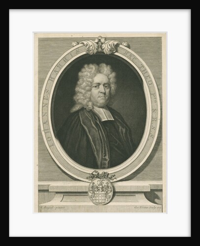 Portrait of John Harris (1661-1719) by George Vertue