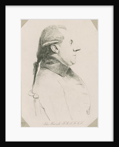 Portrait of John Heaviside (bapt. 1748-d.1828) by William Daniell