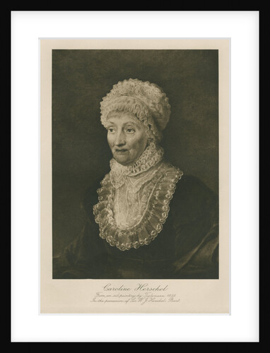 Portrait of Caroline Lucretia Herschel (1750-1848) by Anonymous