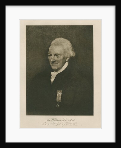 Portrait of William Herschel (1738-1822) by Anonymous