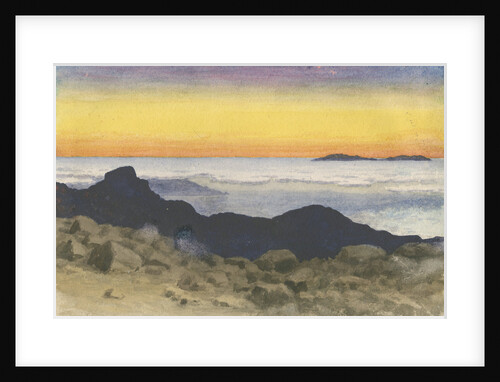 Cloud horizon by Charles Piazzi Smyth