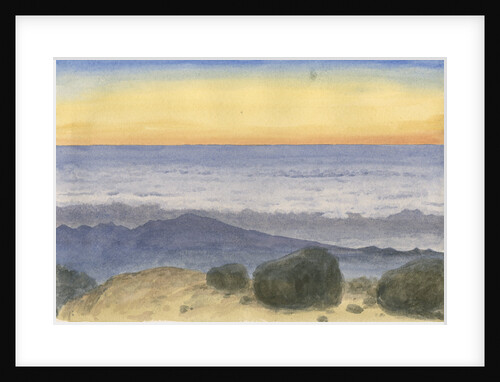 Cloud horizon by Charles Piazzi Smyth