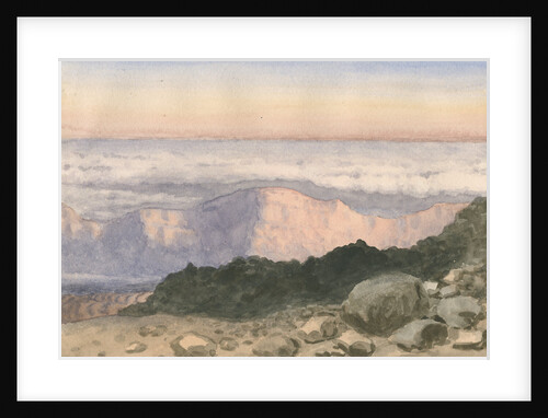 Cloud horizon by Charles Piazzi Smyth