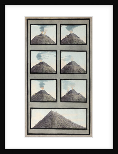 Mount Vesuvius by Pietro Fabris