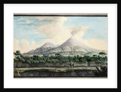 Mount Vesuvius by Pietro Fabris