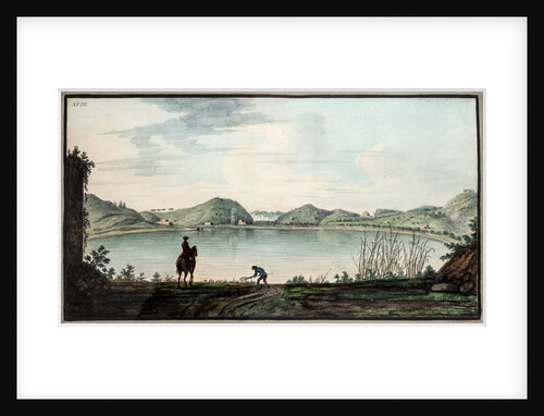 Lake of Agnano by Pietro Fabris