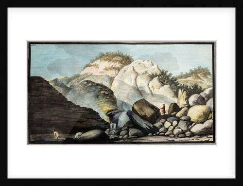 Pisciarelli spring by Pietro Fabris