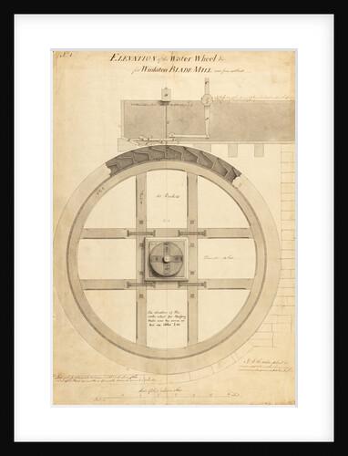 Blade mill by John Smeaton
