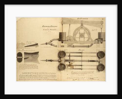 Atmospheric engine by John Smeaton