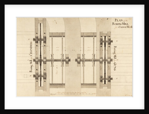 Boring mill by John Smeaton