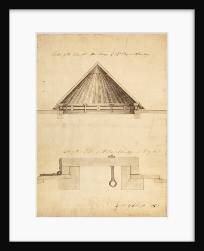 Observatory roof by John Smeaton