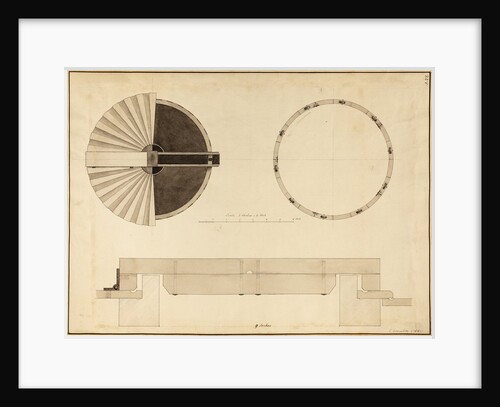 Observatory roof by John Smeaton