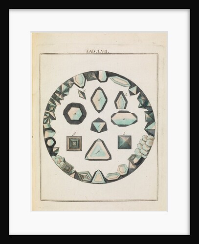 Alum crystals by Adam Wolfgang Winterschmidt