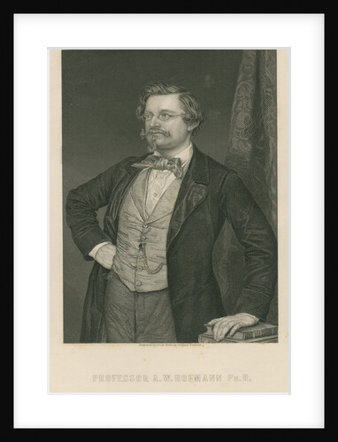 Portrait of August Wilhelm Hofmann (1818-1982) by Cook