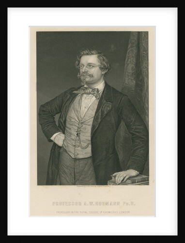 Portrait of August Wilhelm Hofmann (1818-1982) by Cook