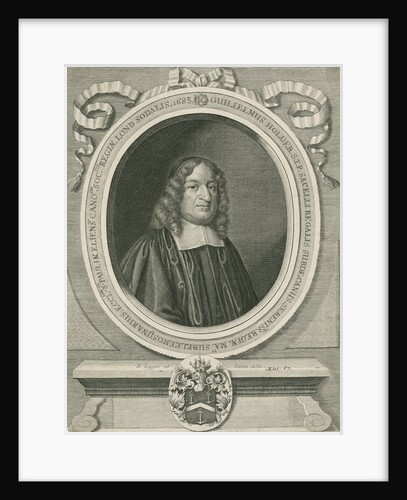 Portrait of William Holder (1616-1698) by David Loggan