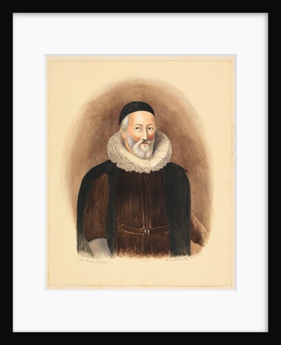 Portrait of Henry Saville by William Delamotte