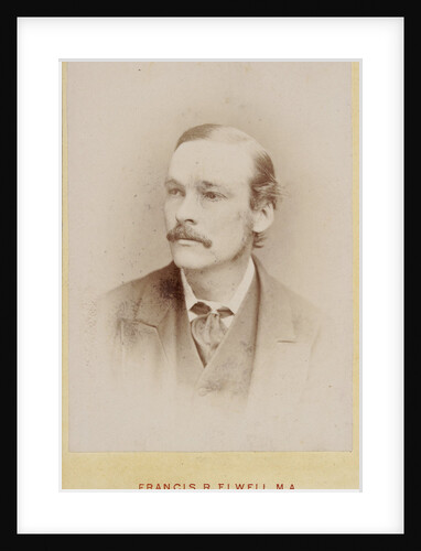 Portrait of Francis Maitland Balfour (1851-1882) by Francis R Elwell