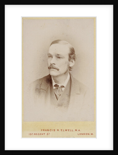 Portrait of Francis Maitland Balfour (1851-1882) by Francis R Elwell