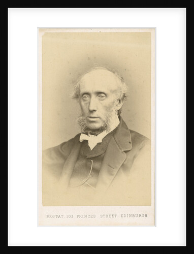 Portrait of John Hutton Balfour (1808-1884) by John Moffat