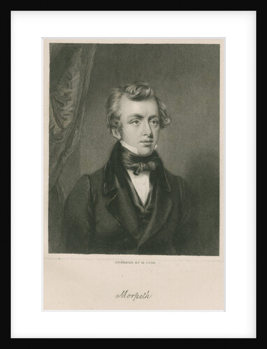 Portrait of George William Frederick Howard, 7th Earl of Carlisle (1802-1864) by Henry Richard Cook