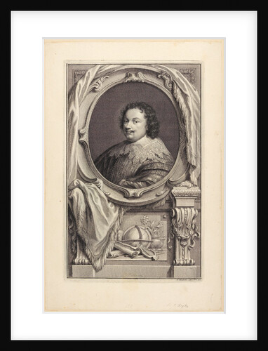Portrait of Kenelm Digby by Jacobus Houbraken