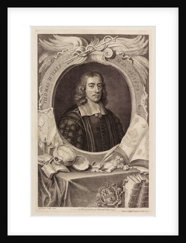 Portrait of Thomas Willis by George Vertue