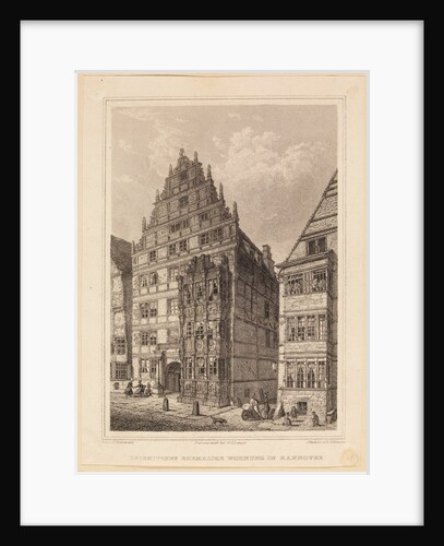Dwelling of Gottfried Wilhelm Leibniz by Édouard Willmann