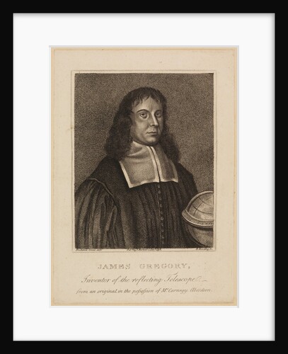 Portrait of James Gregorie by Edward Harding