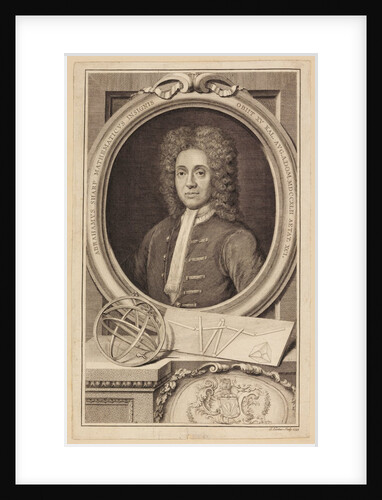 Portrait of Abraham Sharp by George Vertue