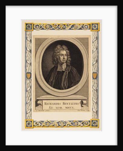 Portrait of Richard Bentley by George Vertue