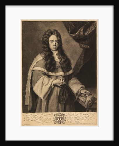 Portrait of Peter King, 1st Baron King of Ockham by John Simon