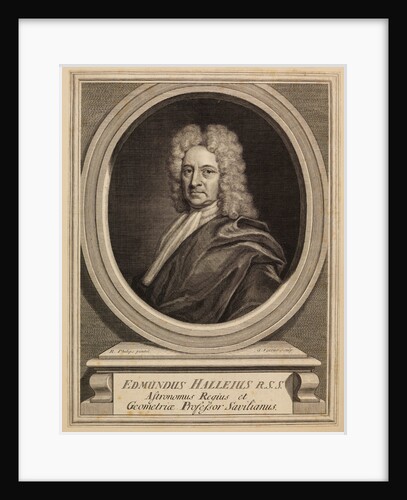 Portrait of Edmond Halley by George Vertue