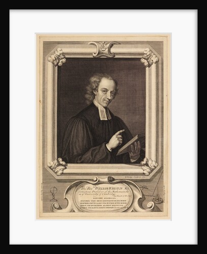 Portrait of William Whiston by George Vertue