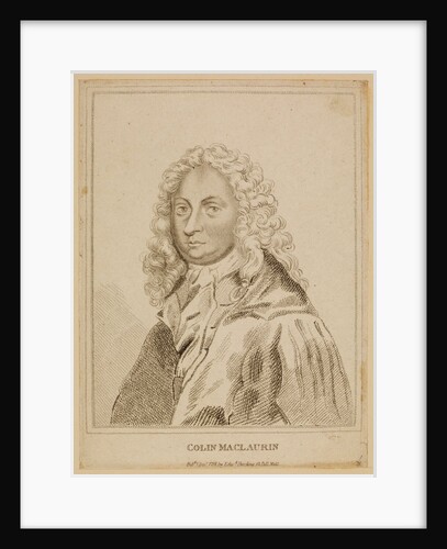 Portrait of Colin Maclaurin by Edward Harding