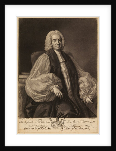 Portrait of Zachary Pearce by John Faber the younger