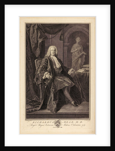 Portrait of Richard Mead by Bernard Baron