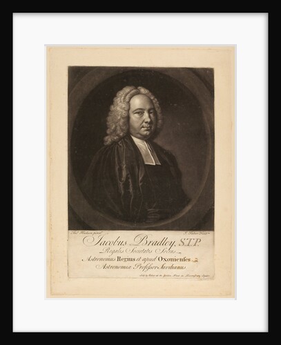 Portrait of James Bradley by John Faber the younger