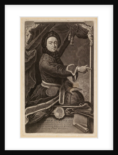 Portrait of Pierre Louis de Maupertuis by Johann Jacob Haid