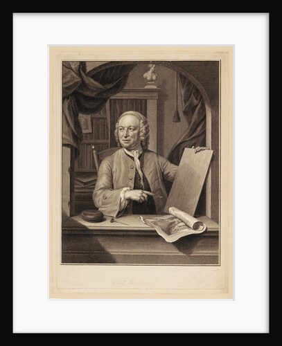 Portrait of Jacobus Houbraken by Unknown