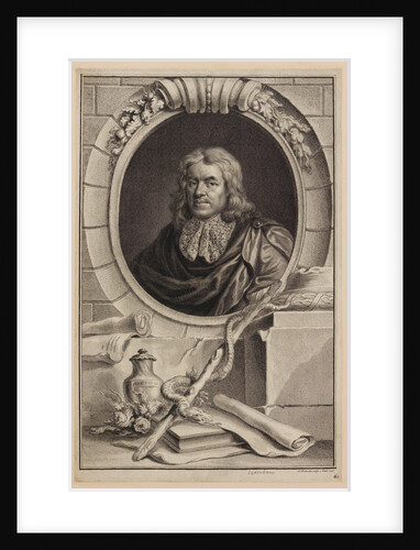 Portrait of Thomas Sydenham by Jacobus Houbraken